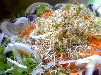 salata de legume cu germeni de cereale